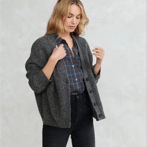 JENNI KAYNE Cropped Cashmere Cocoon Cardigan XXS